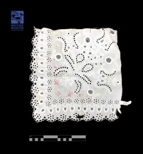 Roz vyšívaného šátku